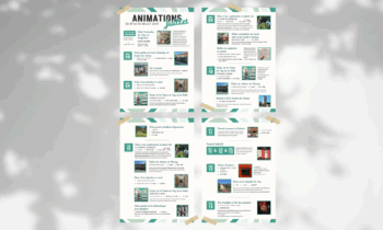 Affiche des animations - Du 28 juillet au 3 Août