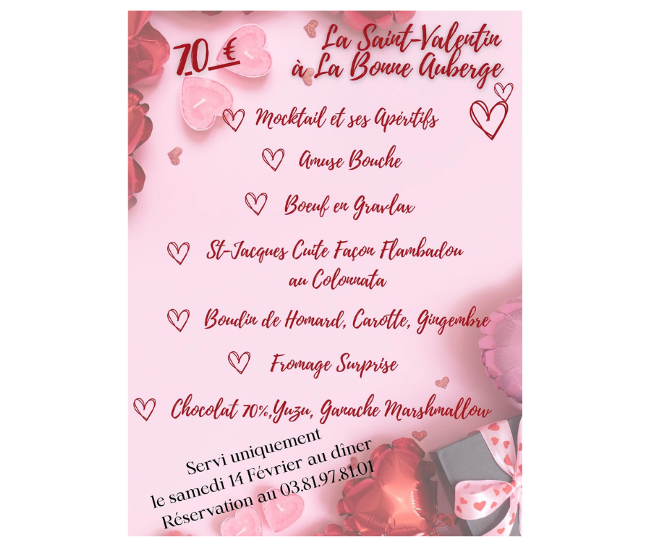 2026 st val bonne auberge