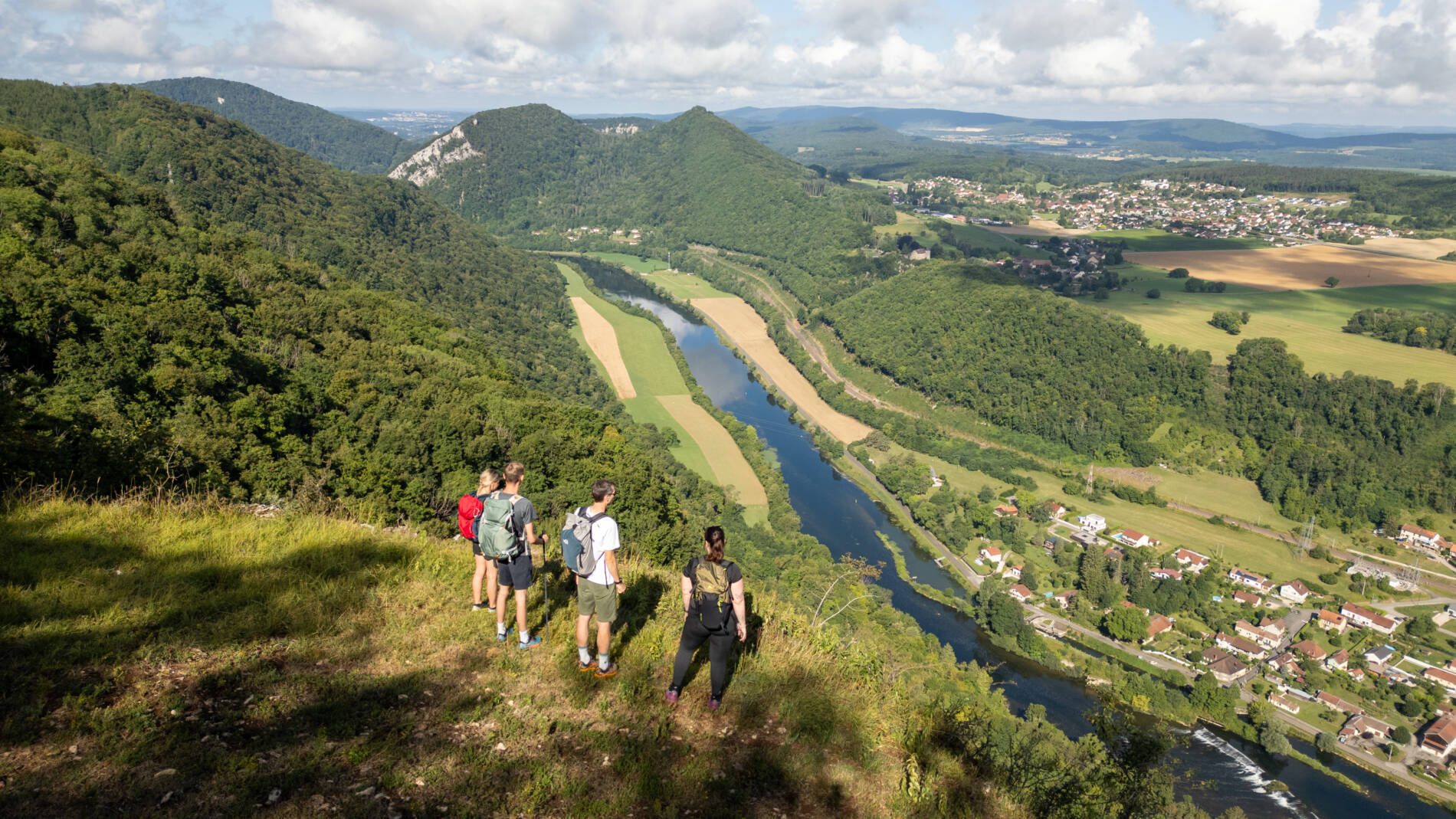 Randonnee autour de Baume les Dames Departement du Doubs Benoit Grosjean 1