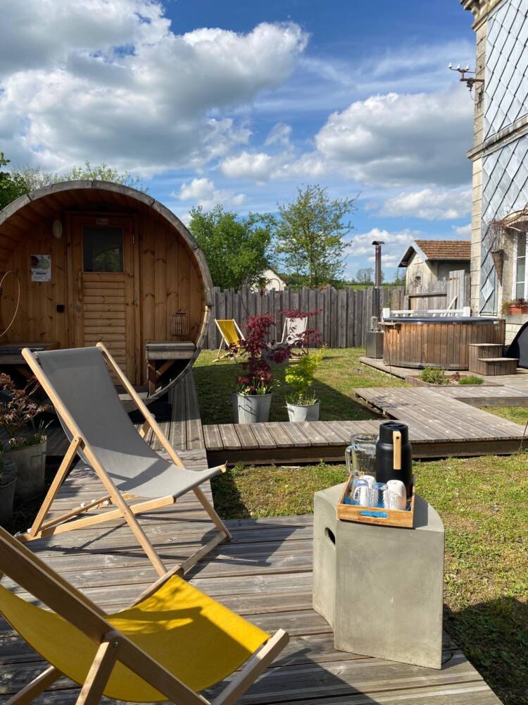 Gîte des Voyageurs - Espace détente - Sauna et Bain Nordique