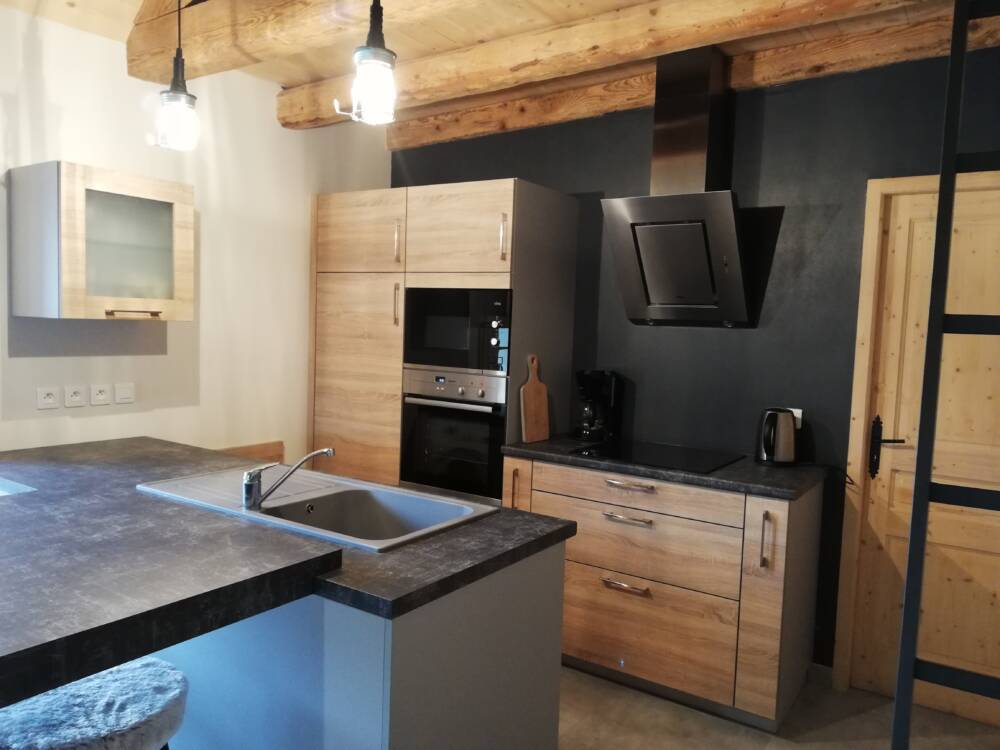 Bered Vuillemin - Cuisine coin gîte