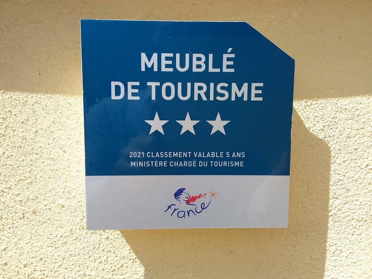 Meublé de tourisme 3 etoiles