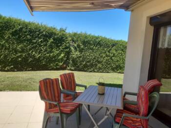 Terrasse - Gite Ouvans