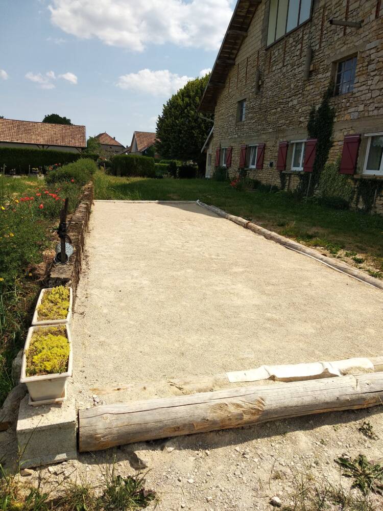 Terrain de pétanque