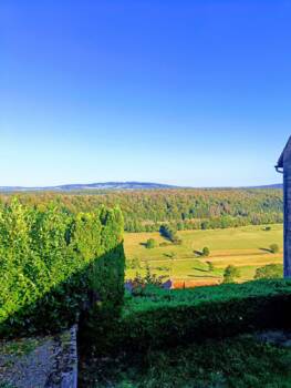 Vue sur les montagnes