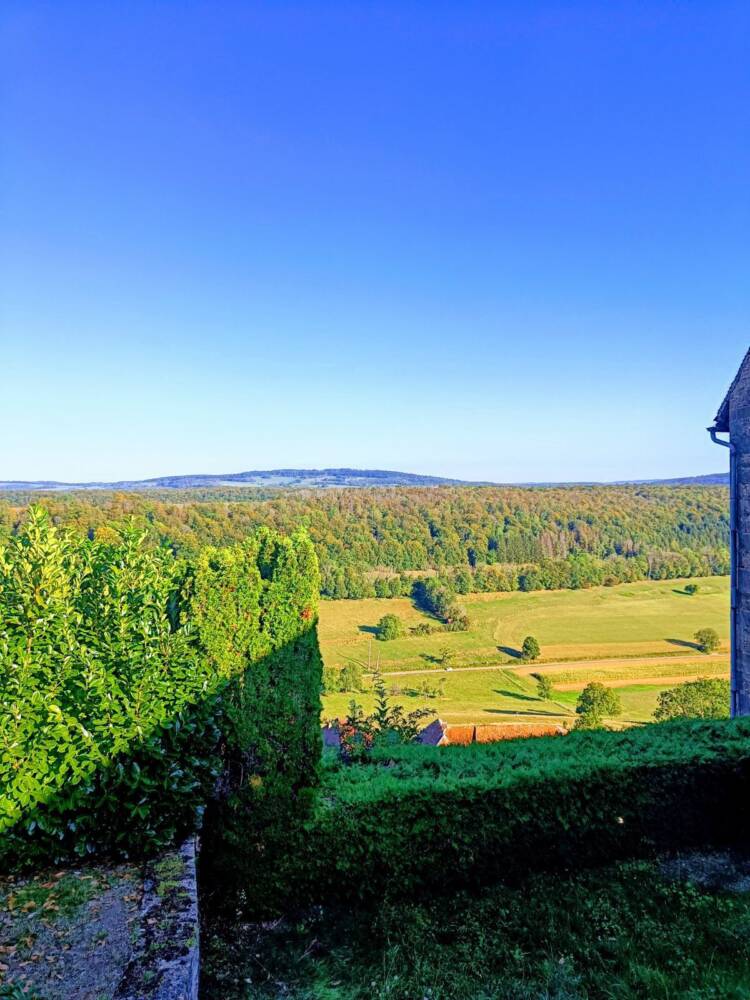 Vue sur les montagnes