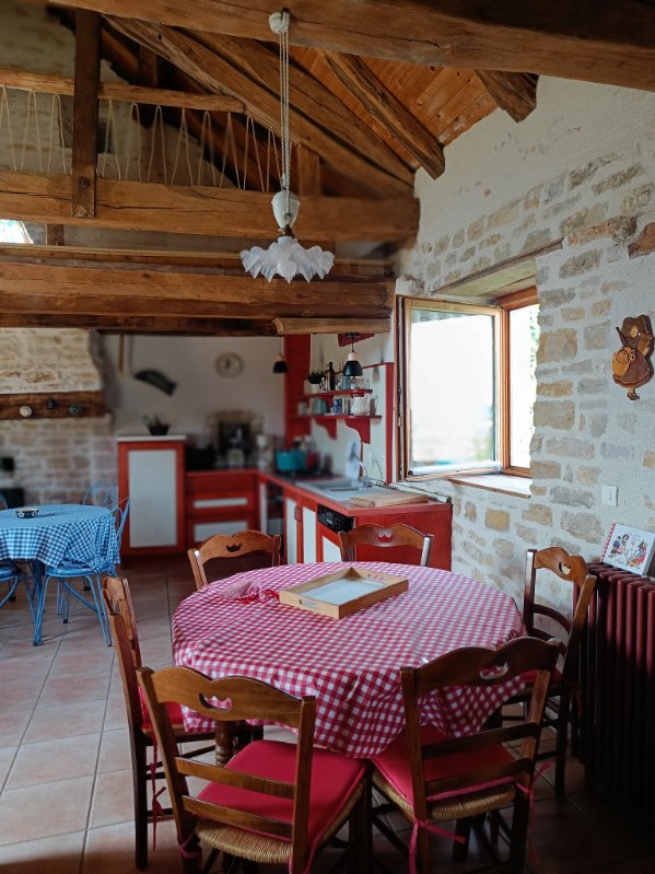 Salon et cuisine