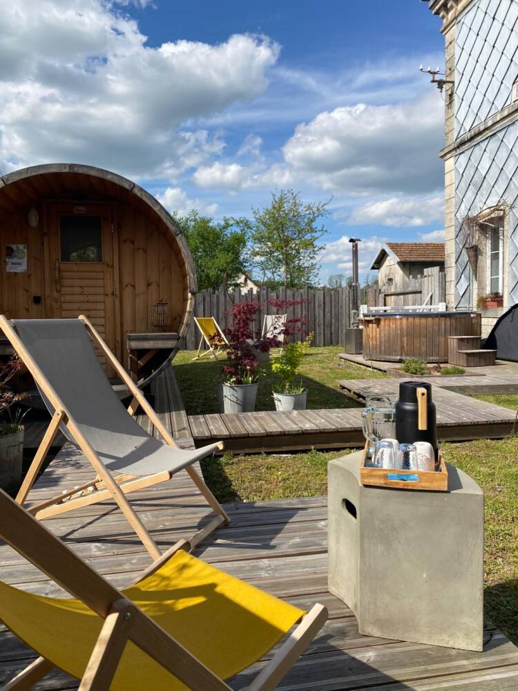 espace détente sauna et bain nordique