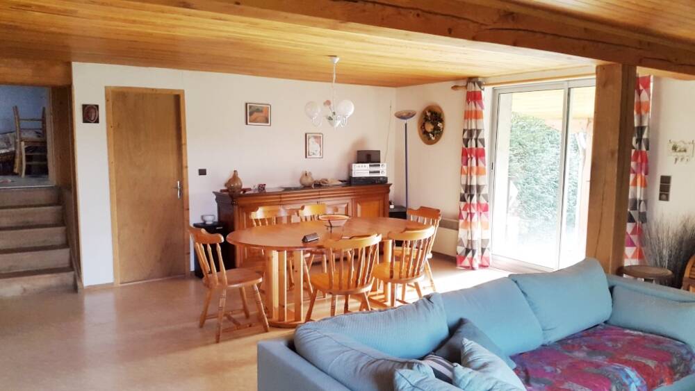 Pièce de vie salon - Gîte d'Adam