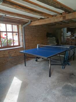 Table ping pong ( interieur / exterieur selon le temps )