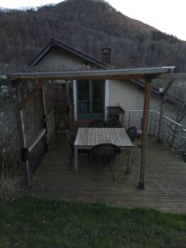 terrasse gite