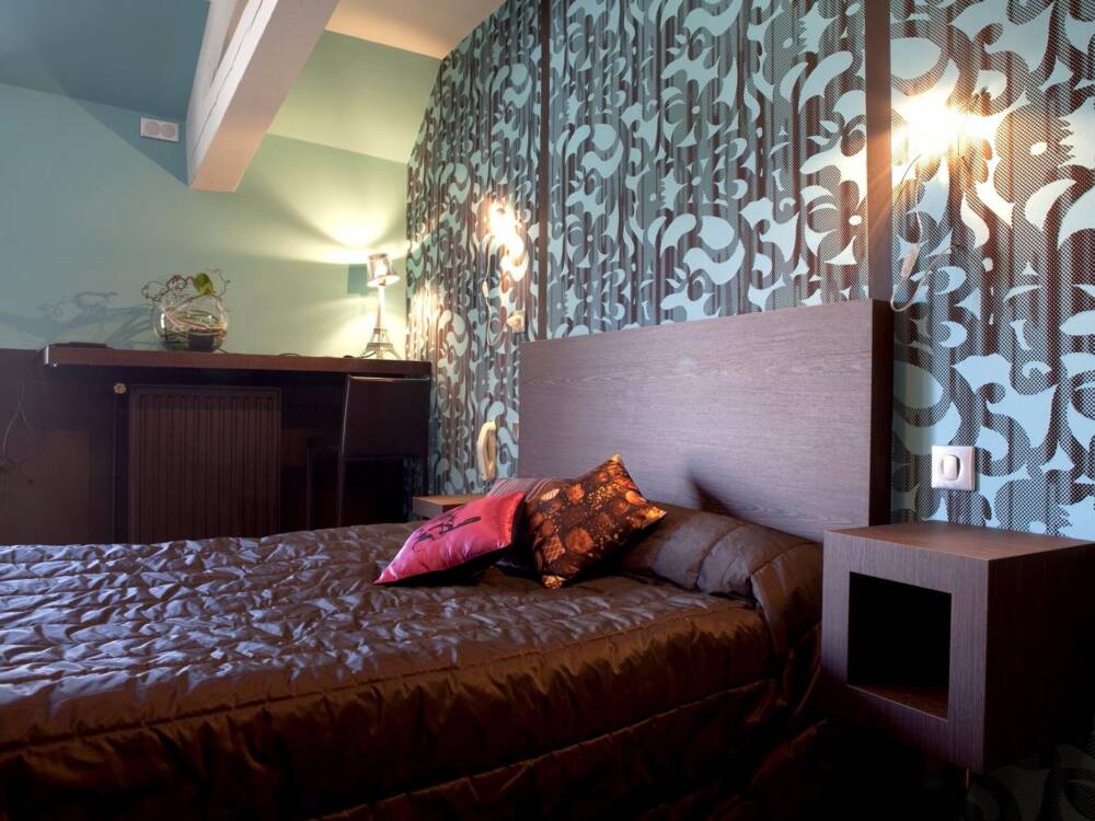 Chambre à l'Auberge du Château de Vaîte