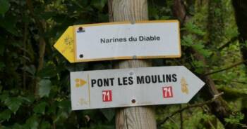 Panneau les narines du Diable