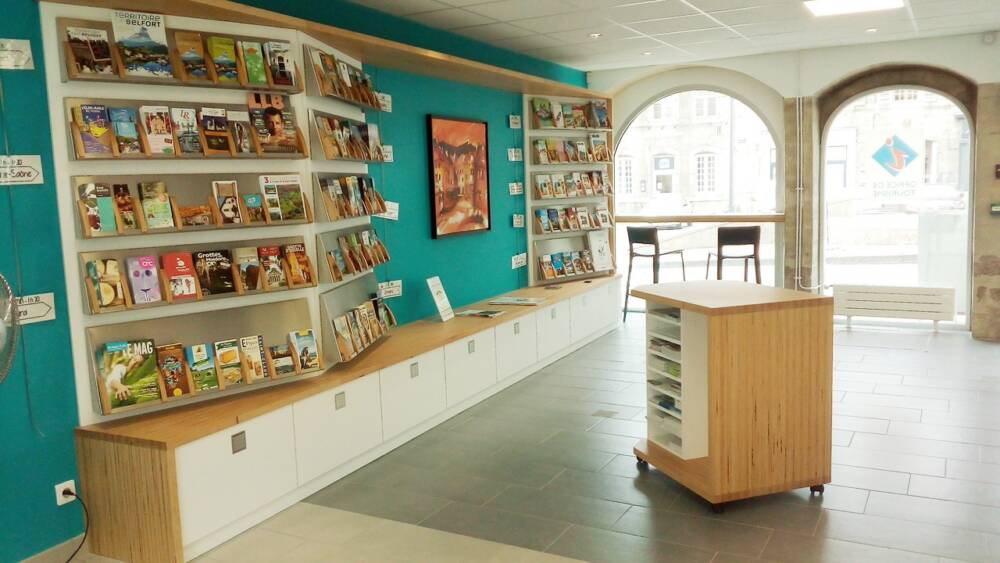 Intérieur de l'Office de Tourisme